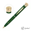 Garland® Color Matte Custom Emblem Twist Pen - Gold | https://www.bestnamebadges.com