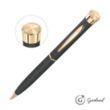 Garland® Color Matte Custom Emblem Twist Pen - Gold | https://www.bestnamebadges.com