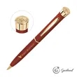 Garland® Color Matte Custom Emblem Twist Pen - Gold | https://www.bestnamebadges.com
