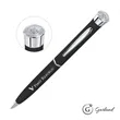 Garland® Color Matte Custom Emblem Twist Pen - Chrome | https://www.bestnamebadges.com