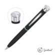 Garland® Color Matte Custom Emblem Twist Pen - Chrome | https://www.bestnamebadges.com