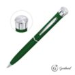 Garland® Color Matte Custom Emblem Twist Pen - Chrome | https://www.bestnamebadges.com