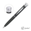 Garland® Color Matte Custom Emblem Twist Pen - Chrome | https://www.bestnamebadges.com
