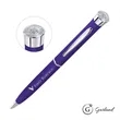 Garland® Color Matte Custom Emblem Twist Pen - Chrome | https://www.bestnamebadges.com