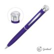 Garland® Color Matte Custom Emblem Twist Pen - Chrome | https://www.bestnamebadges.com