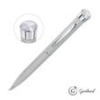 Garland® Color Matte Custom Emblem Twist Pen - Chrome | https://www.bestnamebadges.com