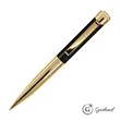 Garland® Executive Custom Emblem Monogram Twist Pen - Gold | https://www.bestnamebadges.com