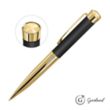 Garland® Executive Custom Emblem Monogram Twist Pen - Gold | https://www.bestnamebadges.com