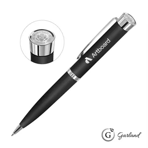 Garland® Executive Color Custom Emblem Pen - Chrome | https://www.bestnamebadges.com