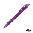 Widebody Grip Pen Translucent Barrel - Matte | https://www.bestnamebadges.com