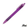 Widebody Grip Pen Translucent Barrel - Matte | https://www.bestnamebadges.com