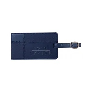 Leeman Tuscany Duo-Textured Luggage Tag