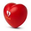 Heart Shape Stress Ball | https://www.bestnamebadges.com