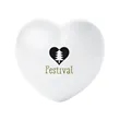 Heart Shape Stress Ball | https://www.bestnamebadges.com