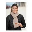 Leeman Trellis Knit Scarf | https://www.bestnamebadges.com