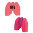 Lungs Shape Stress Ball | https://www.bestnamebadges.com