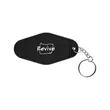 Recycled ABS Motel Keychain | https://www.bestnamebadges.com