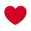 Push Pop Bubble Heart Shape Fidget Sensory Toy | https://www.bestnamebadges.com