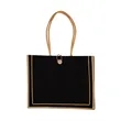 Milan Jute Tote Bag | https://www.bestnamebadges.com