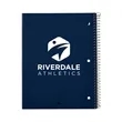 Team 365 5-Subject Spiral Notebook | https://www.bestnamebadges.com