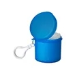 Poncho In Carabiner Case | https://www.bestnamebadges.com
