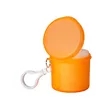 Poncho In Carabiner Case | https://www.bestnamebadges.com