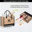 Canvas Tote Bag with Handle | https://www.bestnamebadges.com