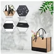 Canvas Tote Bag with Handle | https://www.bestnamebadges.com