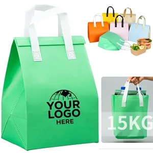 Non-Woven Insulated Grocery Tote Bag | https://www.bestnamebadges.com