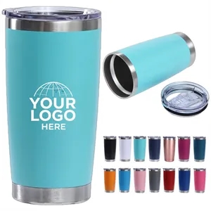 20 oz Stainless Steel Vacuum Insulated Tumbler | https://www.bestnamebadges.com