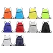 Waterproof Sports Drawstring Backpack with Earphone Hole | https://www.bestnamebadges.com