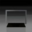 Epoch Horizontal Medium Glass Award | https://www.bestnamebadges.com