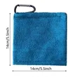 Microfiber Golf Towel Club Ball Cleaning Cloth | https://www.bestnamebadges.com