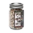 Pint Jar with Rectangle Magnet Pet Fill | https://www.bestnamebadges.com
