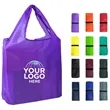 Custom Large Foldable Grocery Shopping Tote Bag | https://www.bestnamebadges.com