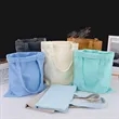 Premium Custom Colorful Canvas Shopping Tote Bag | https://www.bestnamebadges.com