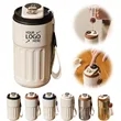 15oz Portable LED Temperature Display Coffee Thermos Cup | https://www.bestnamebadges.com