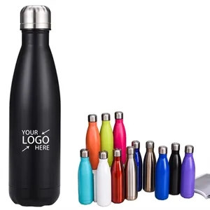 17oz Stainless Steel Water Bottle Double Walled