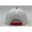 Atlethic laser cut trucker rope cap | https://www.bestnamebadges.com