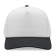 Atlethic laser cut trucker rope cap | https://www.bestnamebadges.com