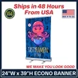 24" x 39" Econo Retractable Banner Kit | https://www.bestnamebadges.com