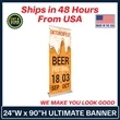 24" Ultimate Retractable Banner Kit | https://www.bestnamebadges.com