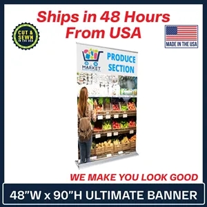 48" Ultimate Retractable Banner Kit