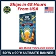 60" Ultimate Retractable Banner Kit | https://www.bestnamebadges.com