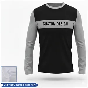 Sublimation Long Sleeve T-Shirt Unisex Economy