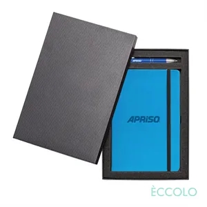 Eccolo® Calypso Journal/Clicker Pen Gift Set - (M) | https://www.bestnamebadges.com