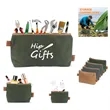 Canvas Zipper Tool Pouch Organizer | https://www.bestnamebadges.com
