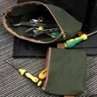 Canvas Zipper Tool Pouch Organizer | https://www.bestnamebadges.com