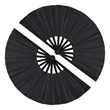 13 Inch Large Folding Rave Fan for Party & Festival | https://www.bestnamebadges.com
