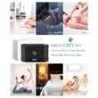 Air Humidifier with Flame Led Light Essential Oil Diffuser | https://www.bestnamebadges.com